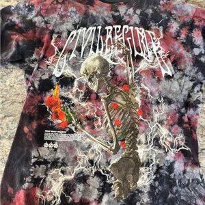 Civil Regime Skeleton Graphic T-Shirt